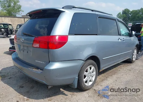 2004 Toyota Sienna Xle from USA, damaged, VIN 5TDZA22C64S104275